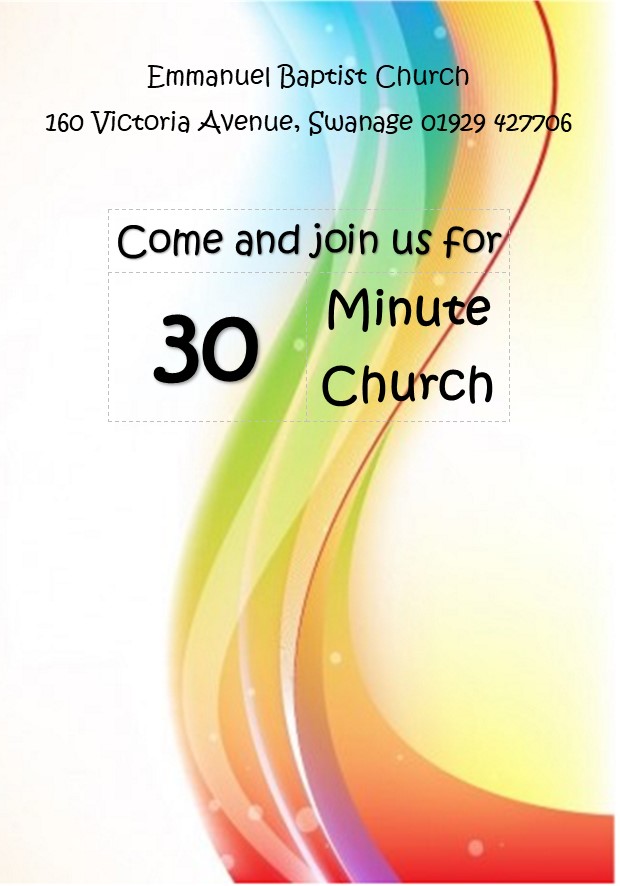 Blank 30 minute church