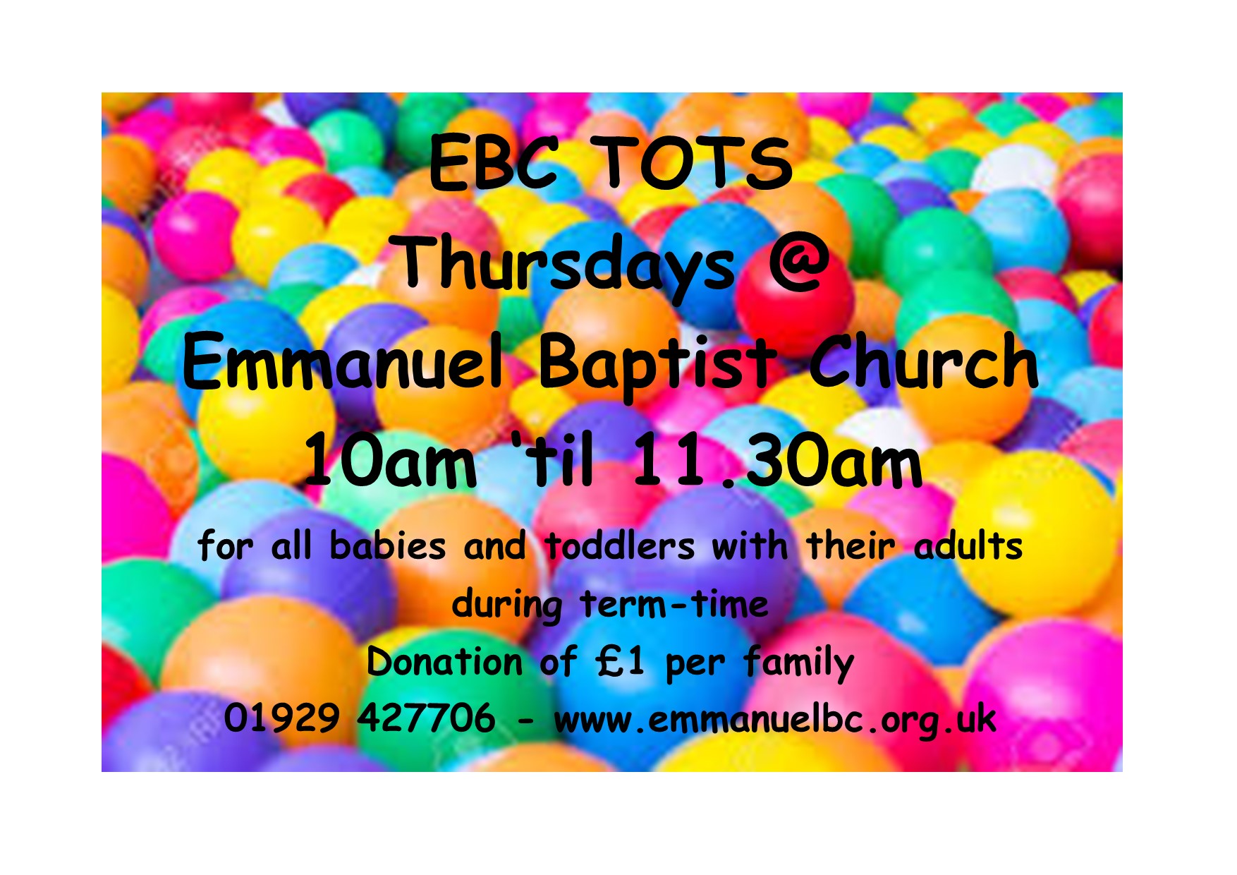 EBC TOTS Poster Single